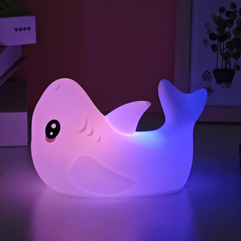 Bluejw Rechargeable Silicone Night Light - Cute Corporate Gifts & Promotional Night Lights for Business, Soft & Safe Kids Lamp - Image 3